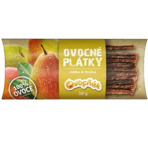 Ovocňák Ovocné plátky jablko hruška 20 g